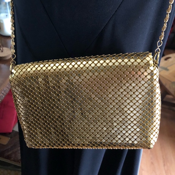 Bags Vintage Gold Metal Mesh Crossbody Bag Clutch Poshmark